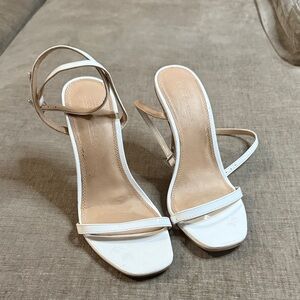 ASOS White Strappy Heels